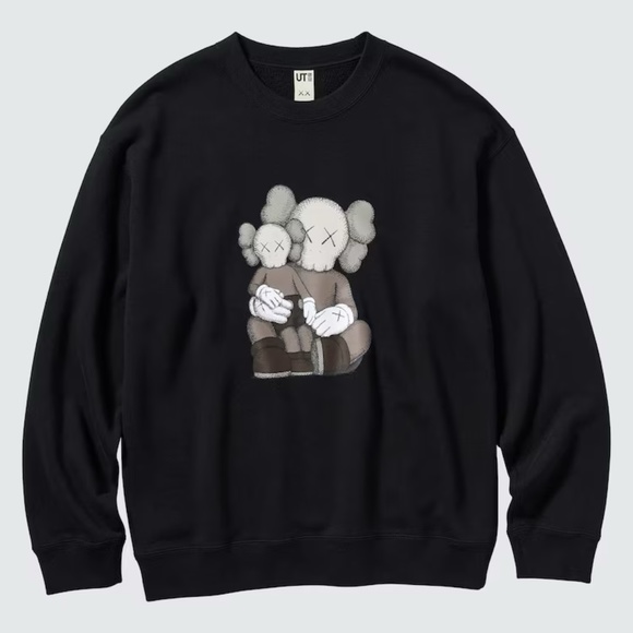 Uniqlo X KAWS Long sleeve Sweatshirt Sz. L - Picture 1 of 2